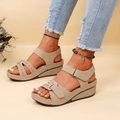 outbackORTHO kyureorthopedicsandals 4 (W) / Cream Kyure - Orthopedic Wedge Sandals